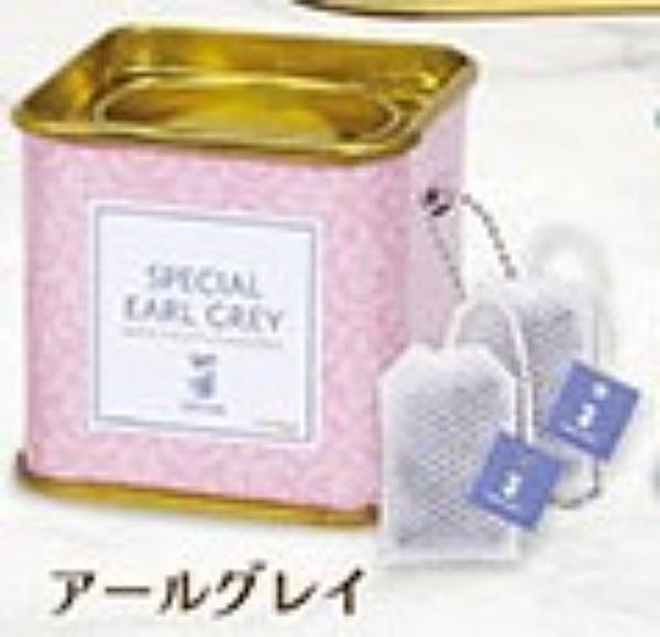 【アールグレイ】紅茶缶マスコット