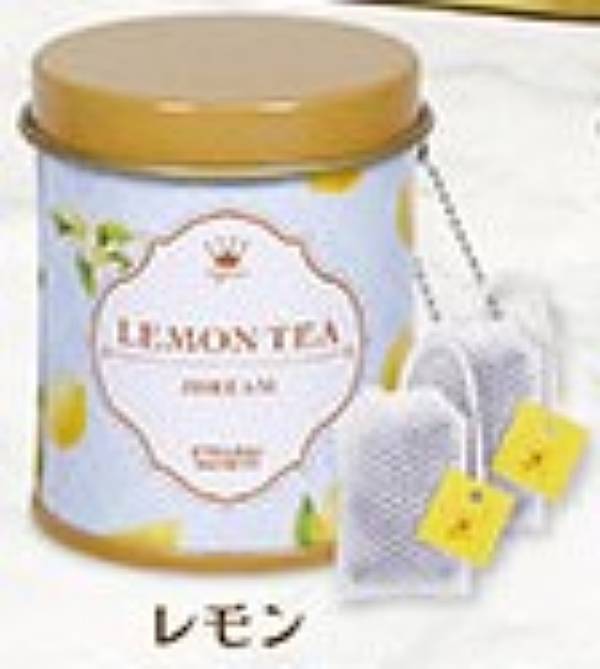 【レモン】紅茶缶マスコット