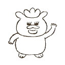 【マーミーちゃん】ノラネコぐんだん はんこ(3)