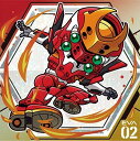 【EVA1-18 2号機 (R レア) 】にふぉるめーしょん ヱヴァンゲリヲン新劇場版 シールウエハース補完計画