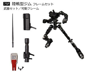 【75F 陸戦型ジム フレームセット】機動戦士ガンダム GフレームFA 第08MS小隊 SPECIAL SELECTION