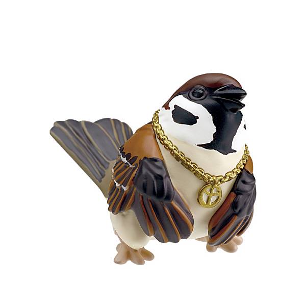 【ネックレス（成鳥）】ことりの休日 ヤンキースズメ