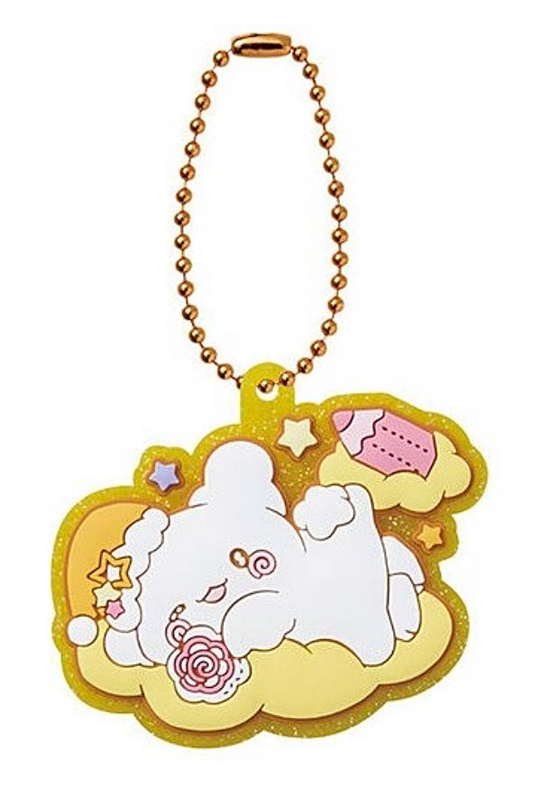 【はなまるおばけ】サンリオキャラクターズ ぷっくりラバマスグミ6 ※ラバーマスコットのみのサムネイル