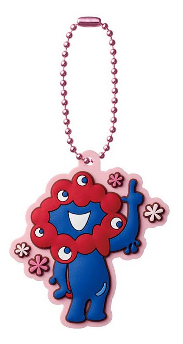 【にこにこ】ミャクミャク ぷっくりラバマスビスケット ※ラバーマスコットのみのサムネイル