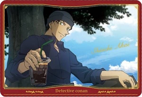 【[メタリックエンボス加工] V5-33 赤井秀一 (ビジュアルカード)】イタジャガ 名探偵コナン vol.5のサムネイル