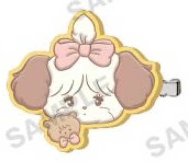 【Souffle】mikko illustrations LOVE FRIENDS ぷっくりラバーヘアピン