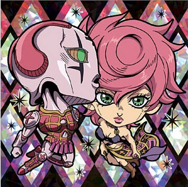 【JO5-24 トリッシュ・ウナ＆スパイス・ガール (SR スーパーレア) 】にふぉるめーしょん ジョジョの奇..