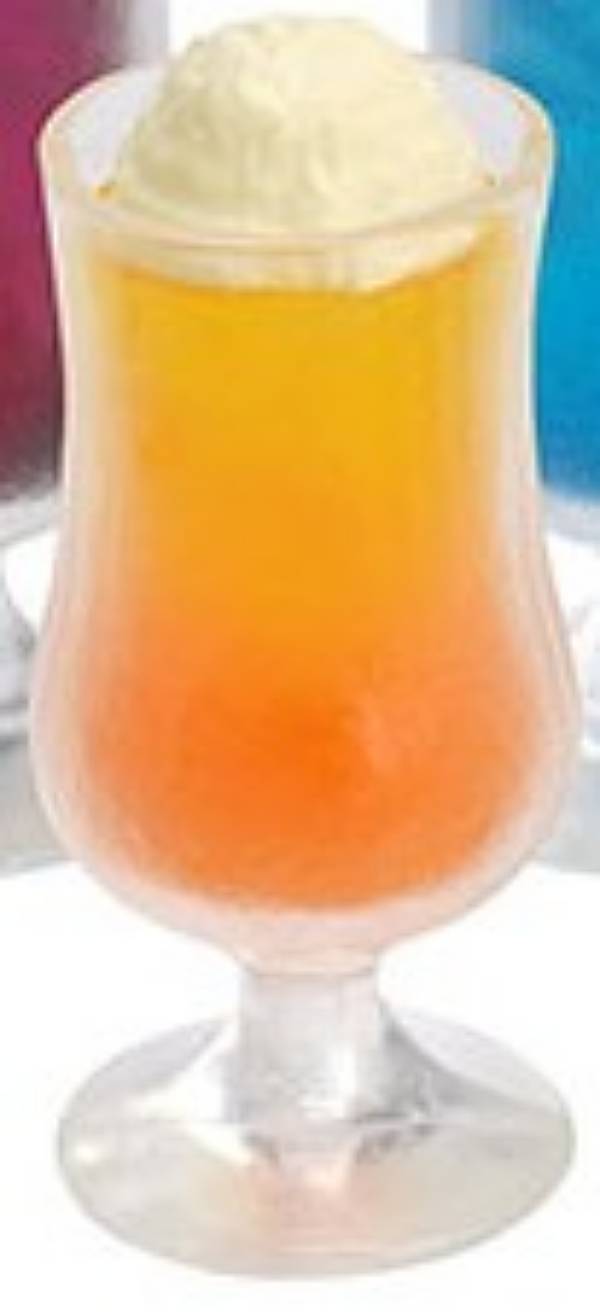 【神保町・さぼうる クリームソーダ(オレンジ味)】純喫茶 ミニチュアコレクション 第1弾のサムネイル