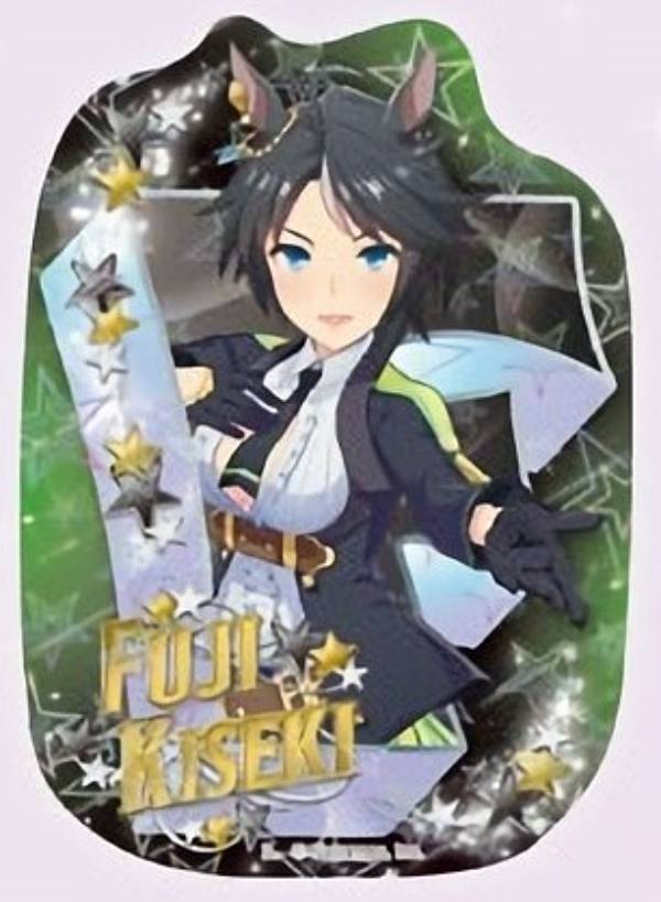【フジキセキ】ウマ娘 プリティーダービー メタルステッカーセット-出走!2nd Anniversary- ※ステッカー1枚のみ