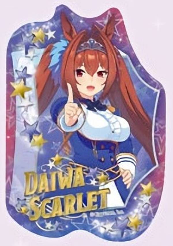 【ダイワスカーレット】ウマ娘 プリティーダービー メタルステッカーセット-出走!2nd Anniversary- ステッカー1枚のみ