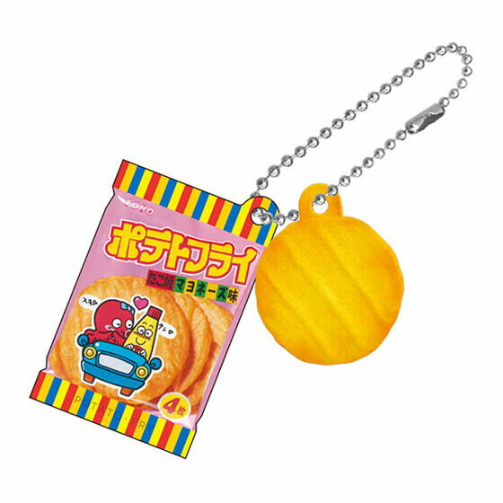 【たこ焼きマヨネーズ味】東豊製菓 ポテトフライミニチュアチャーム