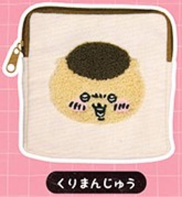 【くりまんじゅう】ちいかわ もこもこポーチのサムネイル