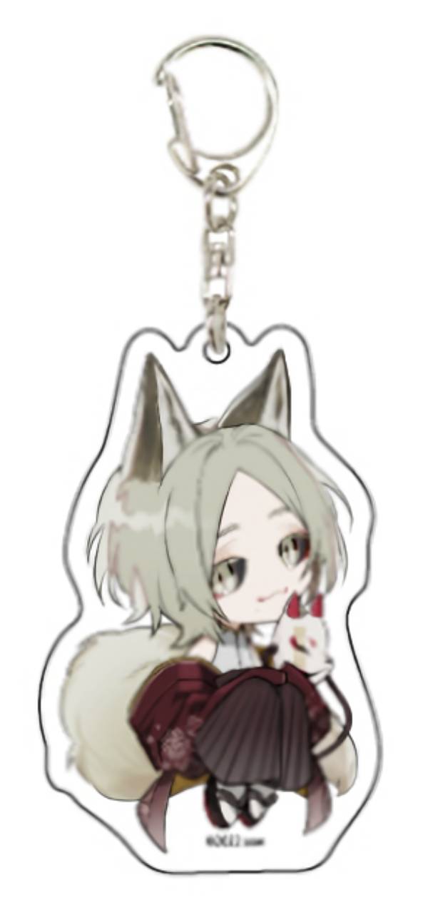 【妖狐(SD)】アクリルキーホルダー saw 02 百鬼学徒Ver.(描き下ろしイラスト)