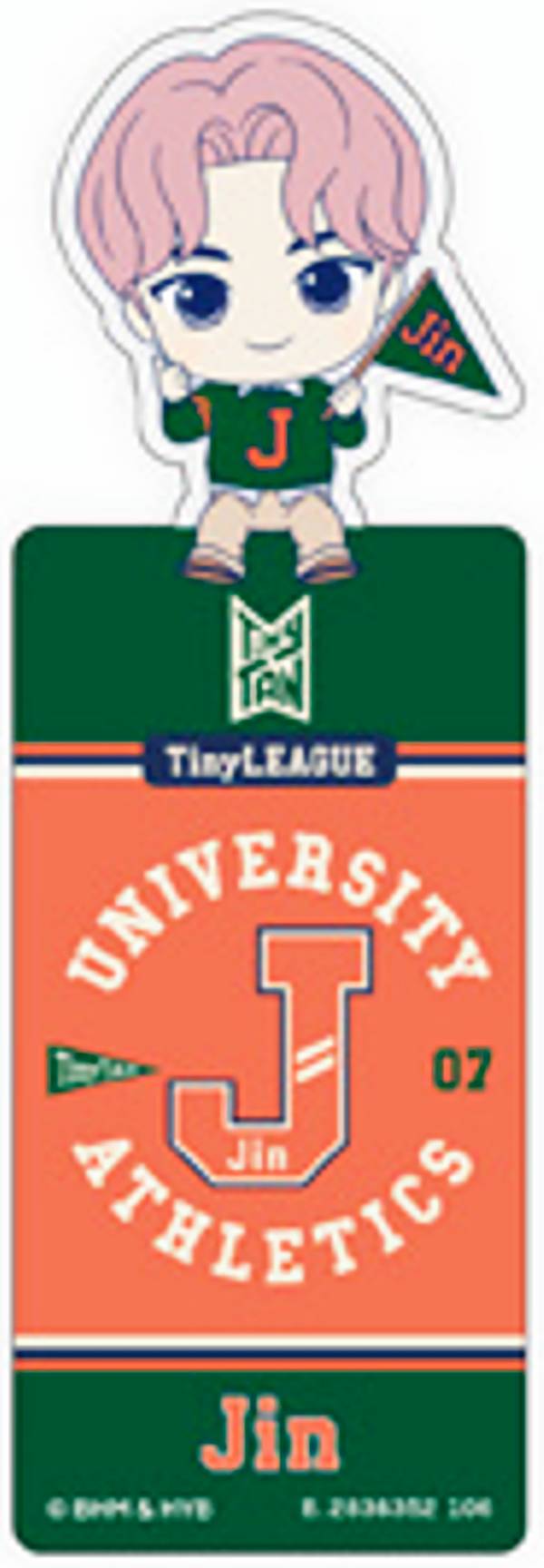 [Jin(TinyLEAGUE)] 북마크 컬렉션 TinyTAN Vol.6