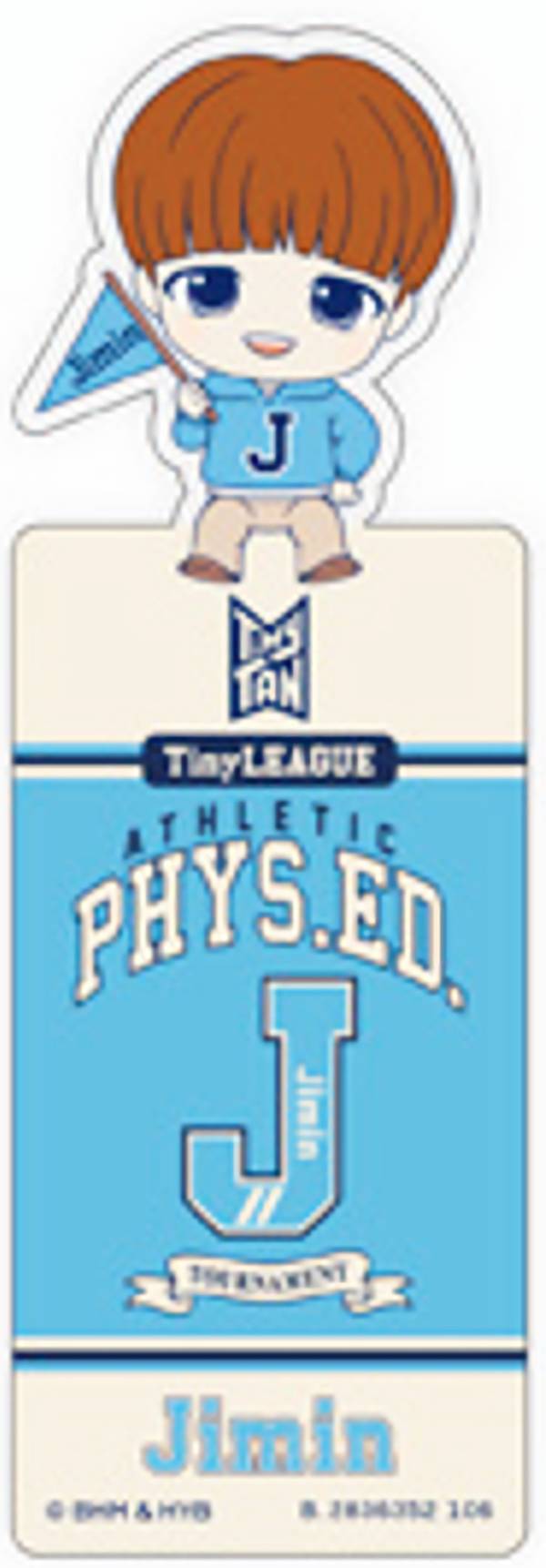 [Jimin(TinyLEAGUE)] 북마크 컬렉션 TinyTAN Vol.6