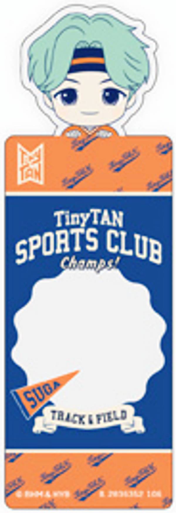 [SUGA(SPORTS CLUB)] 북마크 컬렉션 TinyTAN Vol.6