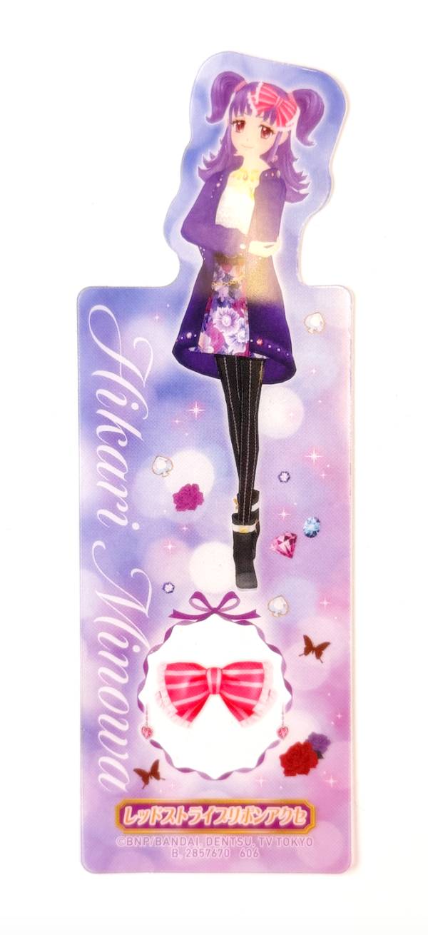 アイカツ！三ノ輪ヒカリ レッドストライプリボン【未開封品】 楽天市場】三ノ輪ヒカリの通販