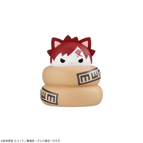 NARUTO カラ鉄 我愛羅 缶バッジ NARUTO -ナルト- 疾風伝 箔押し缶
