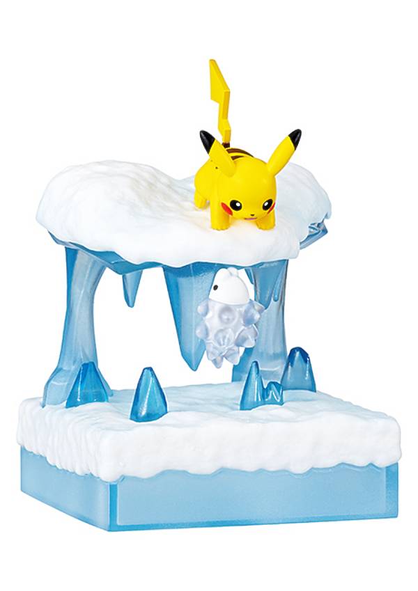 【1.ピカチュウ＆ユキハミ】 あつめて ひろがる！ポケモンワールド 3 凍てつく雪原