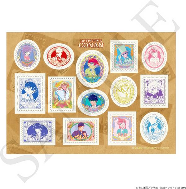 名探偵コナン 切手シール ヴィクトリアンモチーフのサムネイル