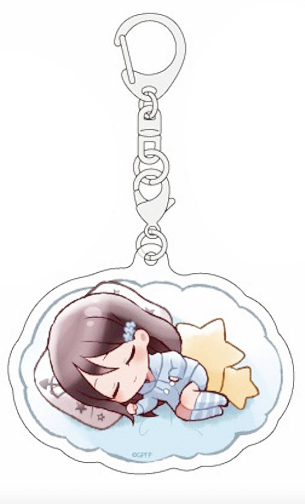 【ミカ】 アクリルキーホルダー ガールズ&パンツァー 04 すやきゃらイラスト