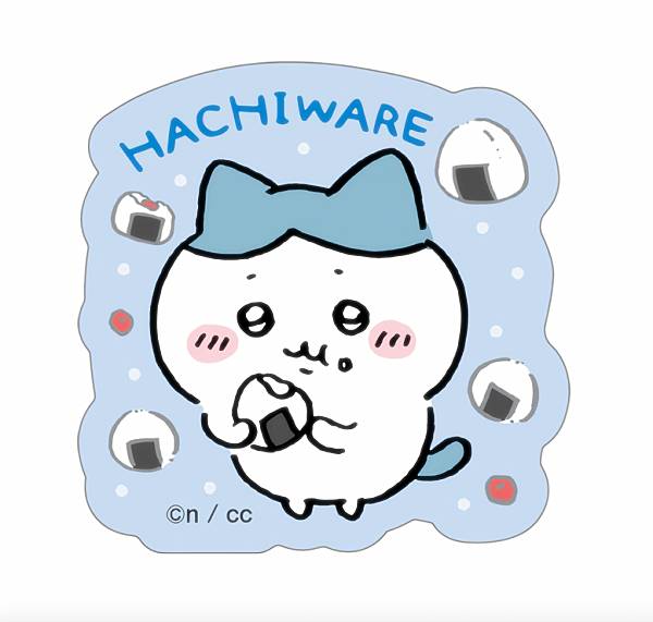 【2.ハチワレ】 ちいかわ ダイカットステッカー付きグミ 3 ※ステッカーのみのサムネイル