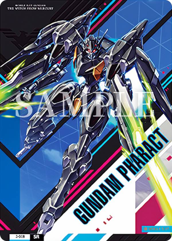 [3-008 건담 패락트 (SR 슈퍼 레어)] GUNDAM CARD COLLECTION 기동전사 건담 수성의 마녀 3