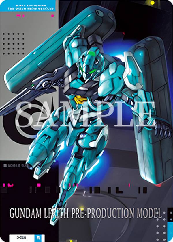 [3-028 건담 루브리스 양산 프로토 타입 모델 (R 레어)] GUNDAM CARD COLLECTION 기동전사 건담 수성의 마녀 3