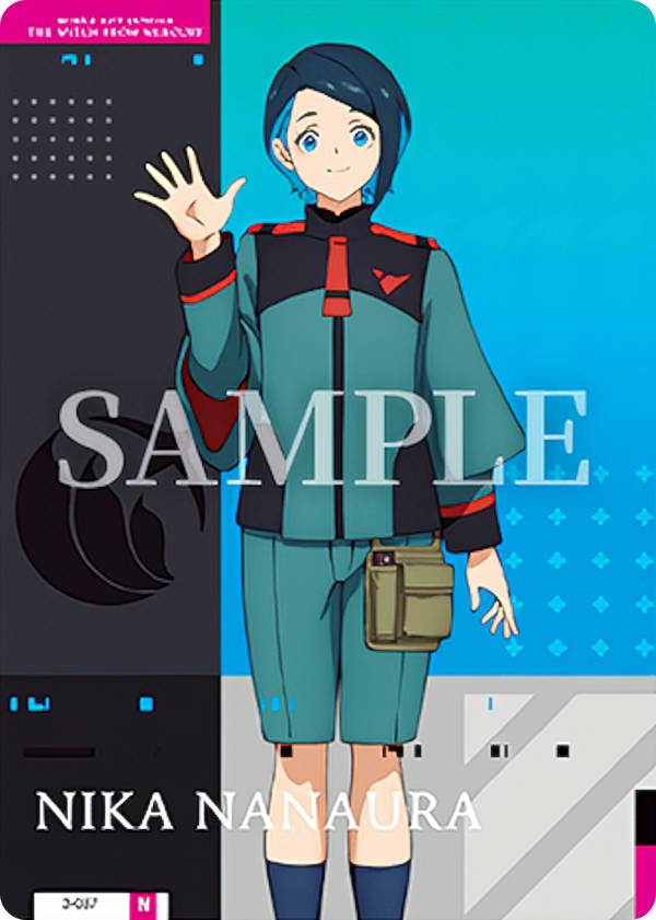 [3-037 니카 나나우라 (N 노멀) ] GUNDAM CARD COLLECTION 기동전사 건담 수성의 마녀 3