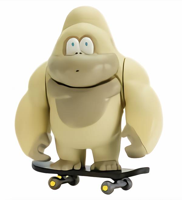 【Joe Mountain BEIGE スケートボード付き】 モンキークラブ フィギュアコレクション