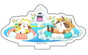 【浮き輪デザイン】 アクリルぷちスタンド 妖怪ウォッチ♪×ラスカル 01