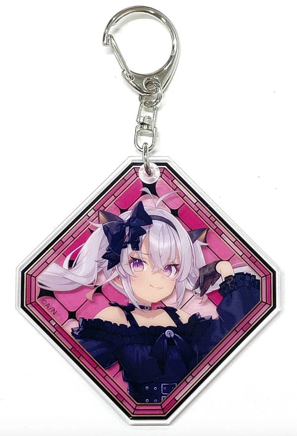 【C-3賞 魔使マオ (アクリルキーホルダー) 】 DMMくじ にじさんじ ～ゴシック～【中古】