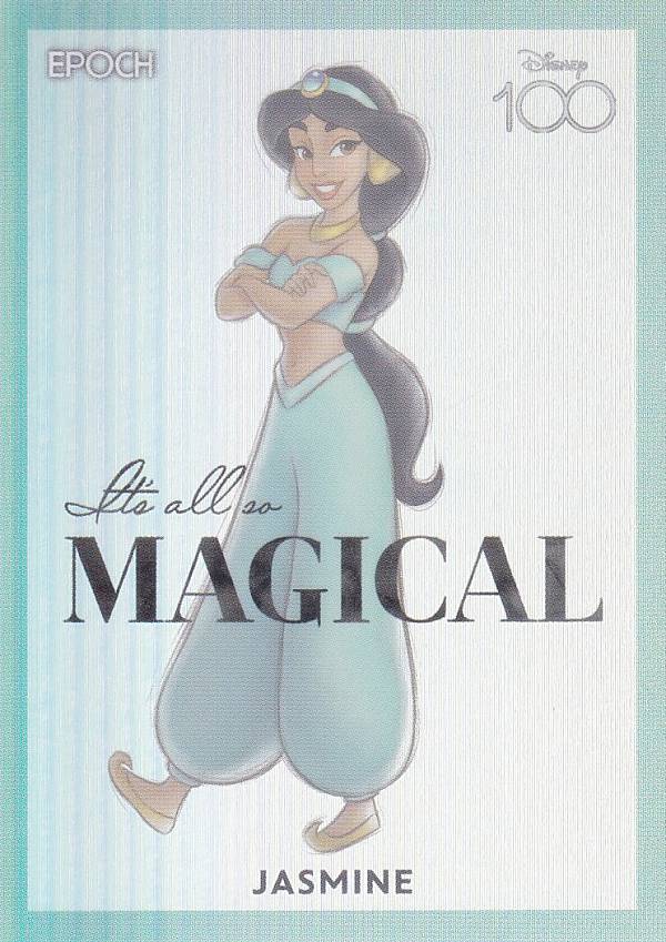 [ۥǥ饫A 019/200] 07 JASMINE 㥹ߥ (󥵡ȥ/̾)  DisneyΩ100ǯ EPOCH 2023 Premier Edition Collection Cards