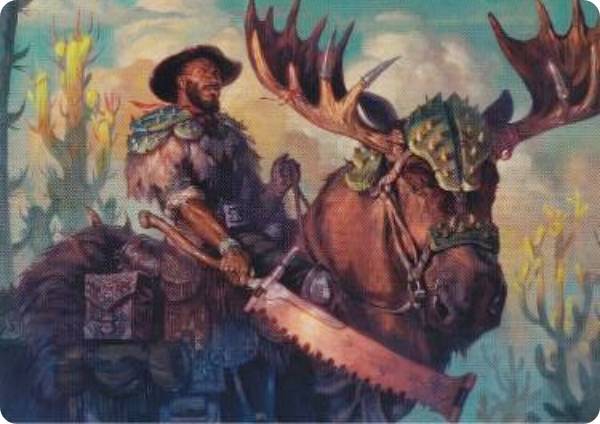 マジックザギャザリング OTJ JP 15/54 棘林の聖騎士 (日本語版 アート・カード) サンダー・ジャンクションの無法者 (MTG)