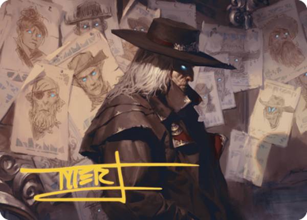 【金色箔押し】マジックザギャザリング OTJ JP 25/54 見覚えのある余所者、ラザーヴ (日本語版 アート・カード) サンダー・ジャンクションの無法者 (MTG)