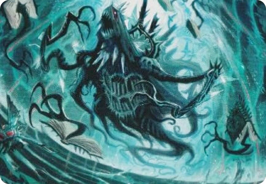 マジックザギャザリング DSK JP 04/54 フラッドピットの大主 (日本語版 アート・カード) ダスクモーン：戦慄の館 (MTG)