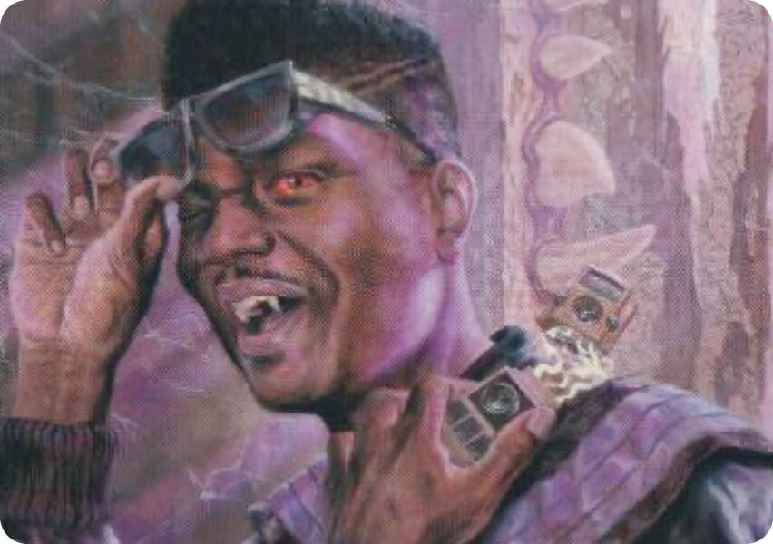 マジックザギャザリング DSK JP 06/54 勇み肌の吸血者 (日本語版 アート・カード) ダスクモーン：戦慄の館 (MTG)