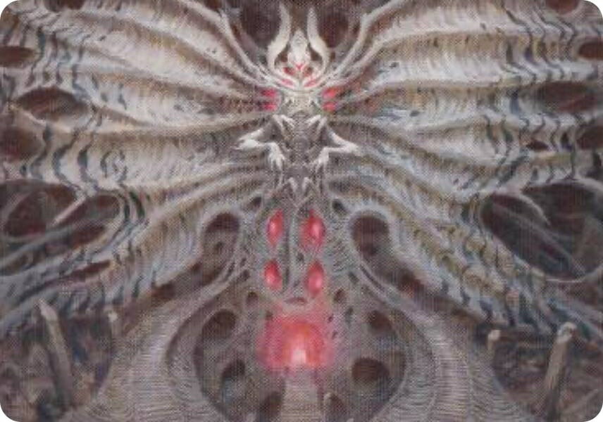 マジックザギャザリング DSK JP 10/54 恐怖を喰うもの、ヴァルガヴォス (日本語版 アート・カード) ダスクモーン：戦慄の館 (MTG)