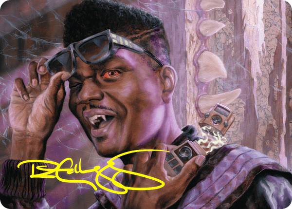 【金色箔押し】マジックザギャザリング DSK JP 06/54 勇み肌の吸血者 (日本語版 アート・カード) ダスクモーン：戦慄の館 (MTG)