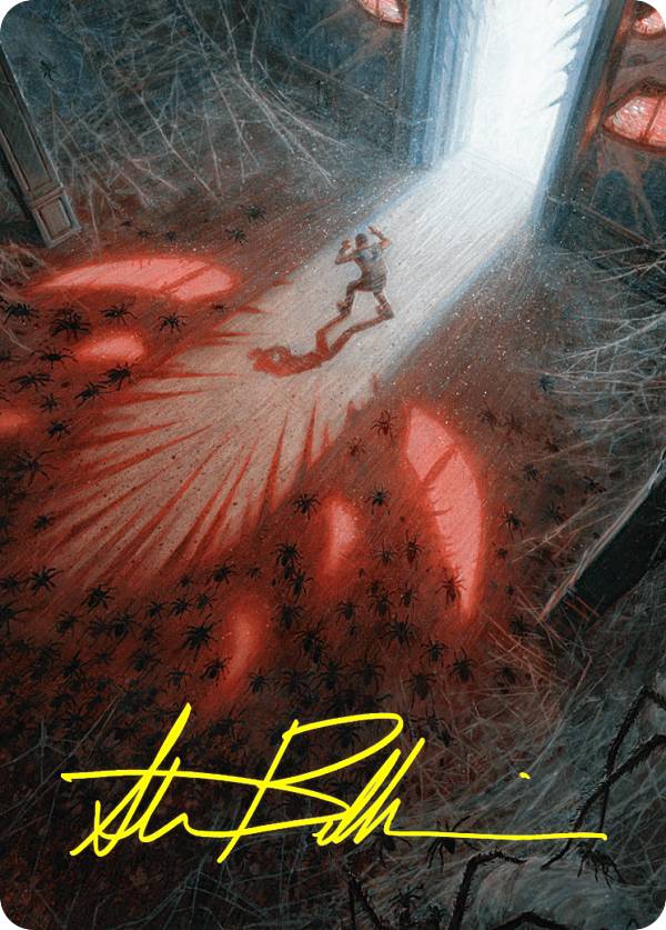 【金色箔押し】マジックザギャザリング DSK JP 49/54 我が威信を恐れよ (日本語版 アート・カード) ダスクモーン：戦慄の館 (MTG)