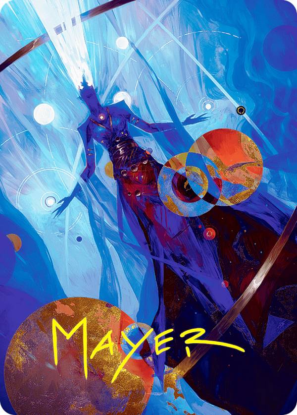 【金色箔押し】マジックザギャザリング FDN JP 32/54 全知 (日本語版 アート・カード) ファウンデーションズ (MTG)