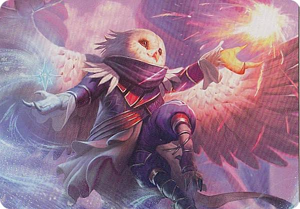 マジックザギャザリング STX 42/81 壮大な魔道士 (日本語版 アート・カード) ストリクスヘイヴン：魔法学院 イラストコレクション