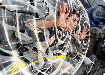 【金色箔押し】マジックザギャザリング STX 39/81 無私の象形織り (日本語版 アート・カード) ストリクスヘイヴン：魔法学院 イラストコレクション