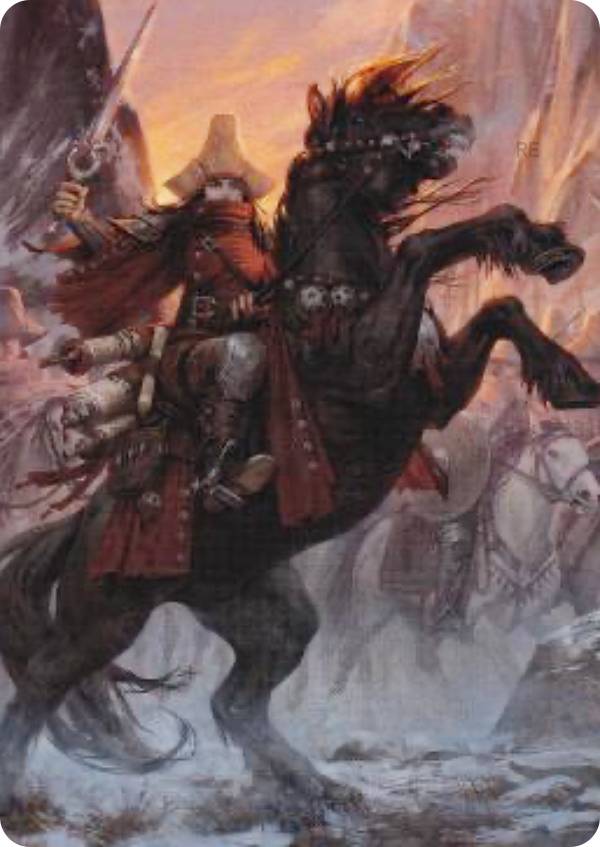 マジックザギャザリング INR JP 12/25 士気溢れる徴集兵 (日本語版 アート・カード) イニストラード・リマスター (MTG)