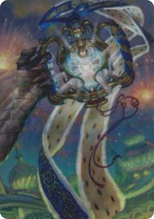 マジックザギャザリング DFT JP 29/54 霊気灯 (日本語版 アート・カード) 霊気走破 (MTG)