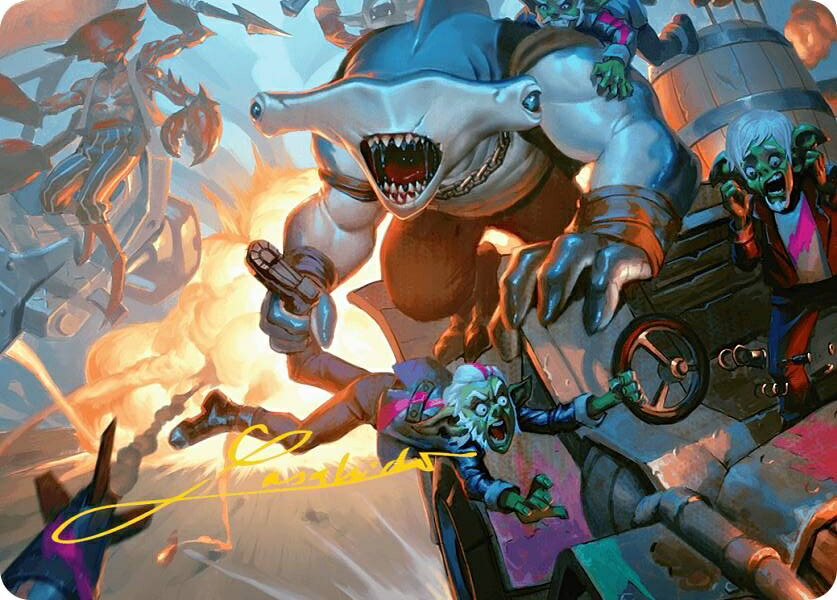 【金色箔押し】マジックザギャザリング DFT JP 25/54 舵取りの交代 (日本語版 アート・カード) 霊気走破 (MTG)