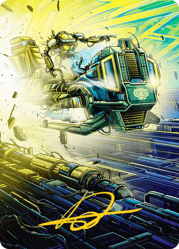 【金色箔押し】マジックザギャザリング DFT JP 46/54 ガイドライトの道拓き (日本語版 アート・カード) 霊気走破 (MTG)