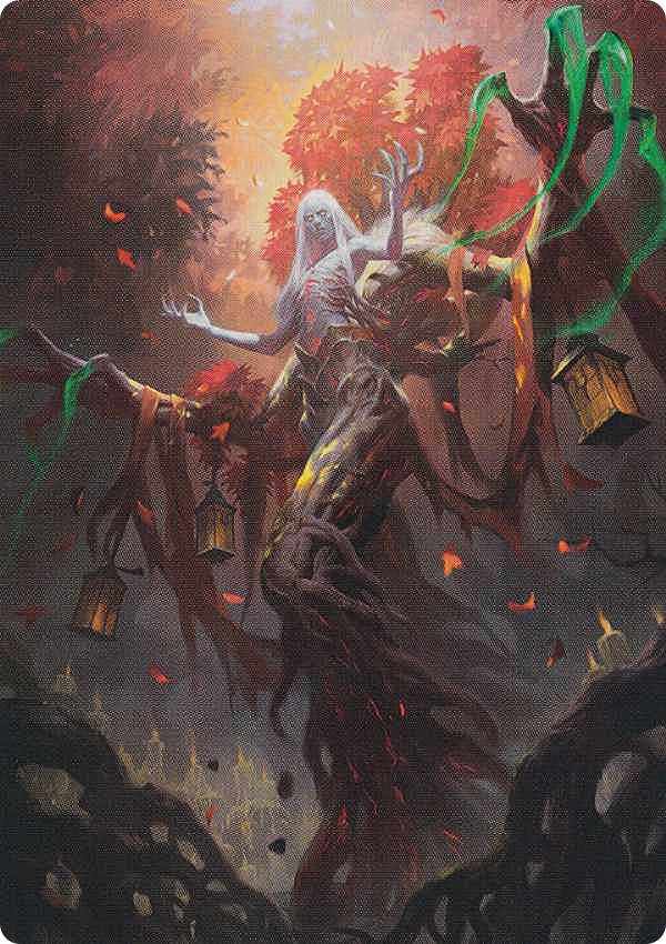 マジックザギャザリング MID JP 9/81 レンと七番 (日本語版 アート・カード) イニストラード：真夜中の狩り