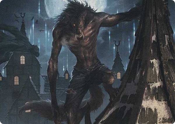 マジックザギャザリング MID JP 40/81 忍び寄る捕食者 (日本語版 アート・カード) イニストラード：真夜中の狩り