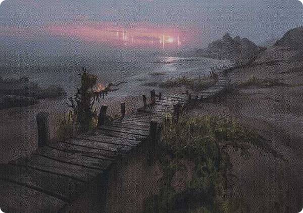 マジックザギャザリング MID JP 71/81 さびれた浜 (日本語版 アート・カード) イニストラード：真夜中の狩り